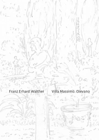 Buchcover: Franz Erhard Walther. Villa Massimo. Olevano - Franz Erhard Walther. Buchkunst Kleinheinrich, Münster, 2019.