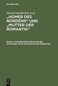 Cover: Homer des Nordens und Mutter der Romantik