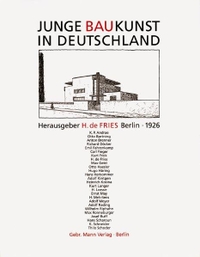 Cover: Junge Baukunst in Deutschland
