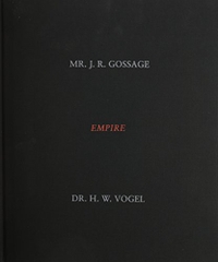 Buchcover: John Gossage. Empire. Nazraeli Press, Tucson, 2000.