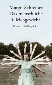 Buchcover: Margit Schreiner. Das menschliche Gleichgewicht - Roman. Schöffling und Co. Verlag, Frankfurt am Main, 2015.