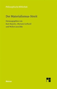 Cover: Der Materialismus-Streit