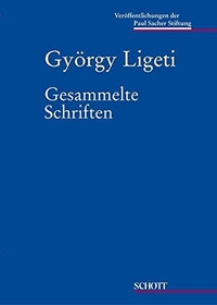 Cover: György Ligeti: Gesammelte Schriften