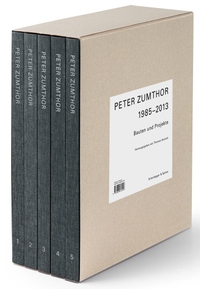 Cover: Peter Zumthor 1985-2013