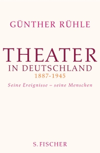 Cover: Theater in Deutschland 1887-1945