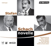 Cover: Stefan Zweig. Schachnovelle - 1 CD. DHV - Der Hörverlag, München, 2010.