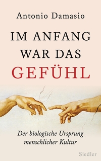Buchcover: Antonio R. Damasio. Im Anfang war das Gefühl - Der biologische Ursprung menschlicher Kultur. Siedler Verlag, München, 2017.