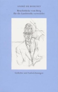 Buchcover: Andre du Bouchet. Bruchstücke vom Berg für die Landstraße verwendet - Gedichte und Aufzeichnungen. Französisch / Deutsch. Edition Lyrik Kabinett, München, 2002.