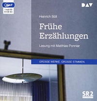 Buchcover: Heinrich Böll. Frühe Erzählungen - 1 mp3-CD. Der Audio Verlag (DAV), Berlin, 2020.