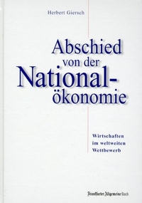 Cover: Abschied von der Nationalökonomie