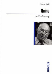 Buchcover: Geert Keil. Quine zur Einführung. Junius Verlag, Hamburg, 2002.