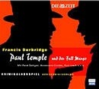 Cover: Francis Durbridge. Paul Temple und der Fall Margo - 4 CDs. Audio Verlag, Berlin, 2003.