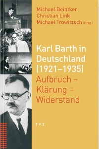 Cover: Karl Barth in Deutschland (1921-1935)