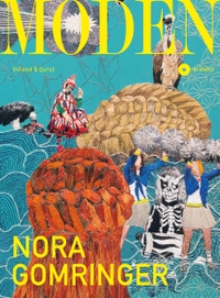 Buchcover: Nora Gomringer. Moden. Voland und Quist Verlag, Dresden und Leipzig, 2017.