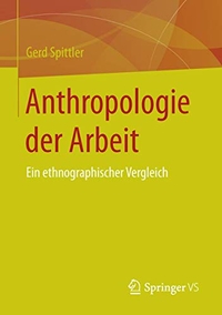 Cover: Anthropologie der Arbeit
