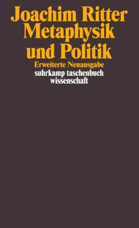 Cover: Metaphysik und Politik