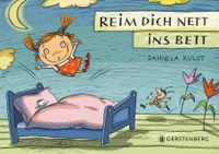 Buchcover: Daniela Kulot. Reim dich nett ins Bett - Ab 2 Jahren. Gerstenberg Verlag, Hildesheim, 2013.