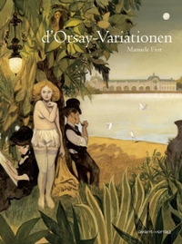 Buchcover: Manuele Fior. d'Orsay-Variationen. Avant Verlag, Berlin, 2016.