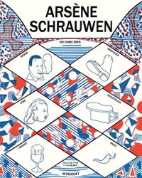 Buchcover: Olivier Schrauwen. Arsène Schrauwen - Roman. Reprodukt Verlag, Berlin, 2016.
