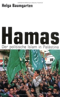 Buchcover: Helga Baumgarten. Hamas - Der politische Islam in Palästina. Diederichs Verlag, München, 2006.
