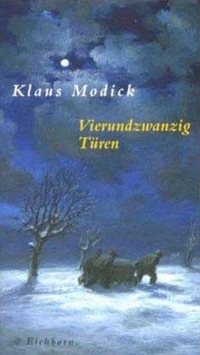 Buchcover: Klaus Modick. Vierundzwanzig Türen - Roman. Eichborn Verlag, Köln, 2000.